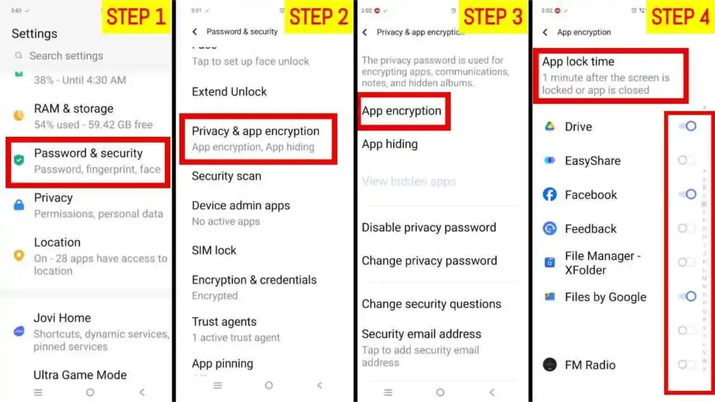 App Lock Kaise Kare